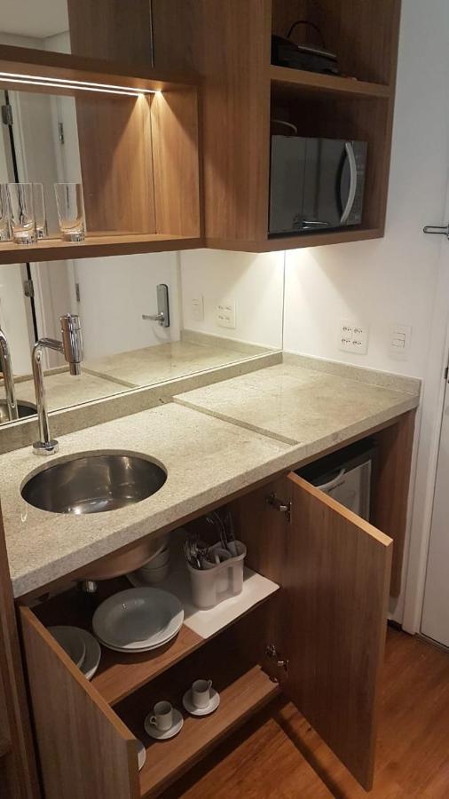 Loft Com Piscina, Academia, 100 Metros Do Metro Lägenhet São Paulo Exteriör bild