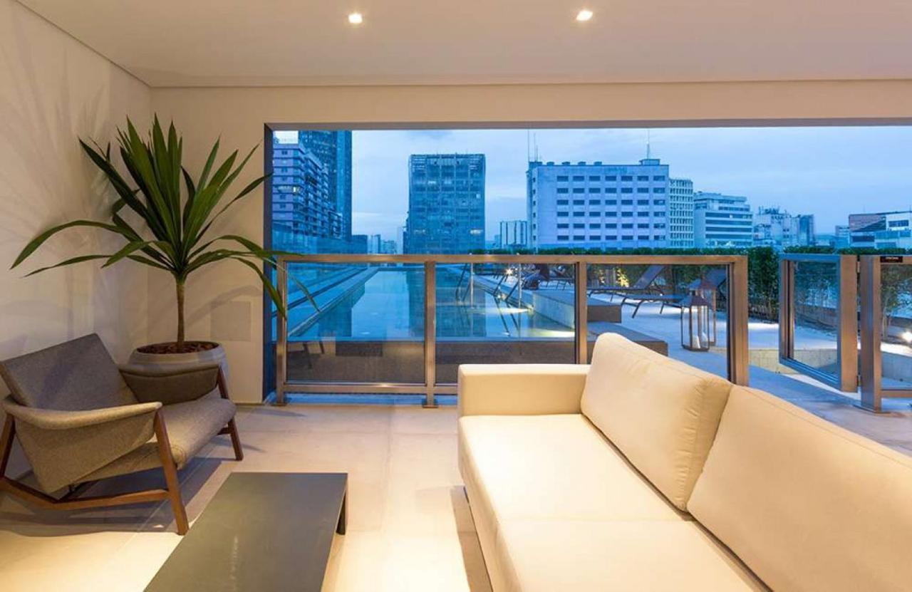 Loft Com Piscina, Academia, 100 Metros Do Metro Lägenhet São Paulo Exteriör bild