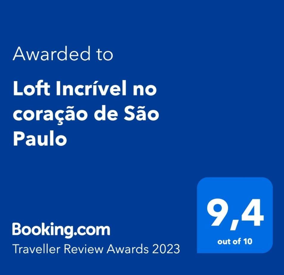 Loft Com Piscina, Academia, 100 Metros Do Metro Lägenhet São Paulo Rum bild